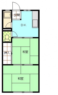 ２DK：２７.９４㎡