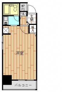 １K：２７.９５㎡